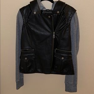 BNCI by blanc noir Leather Bodied Jacket